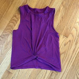 Lululemon twist-tie tank